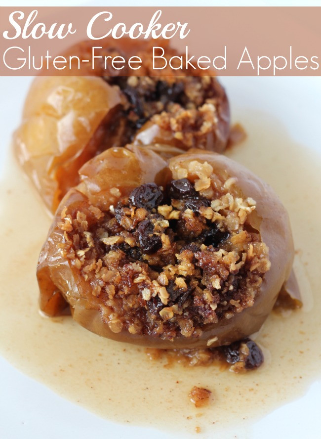 Dairy Free Slow Cooker Recipes
 Gluten Free Slow Cooker Baked Apples Recipe Raising Whasians