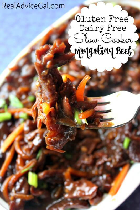 Dairy Free Slow Cooker Recipes
 Gluten Free Dairy Free Slow Cooker Mongolian Beef Recipe