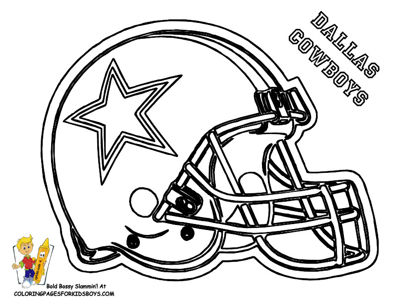Dallas Cowboys Coloring Pages To Print
 Pin on Game Day