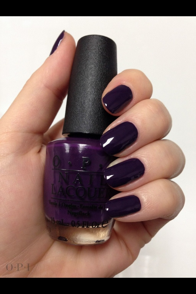Dark Colors Nail Designs
 Top 25 Mysterious Dark Purple Nails