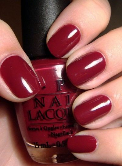 Dark Red Nail Colors
 Dark red nails nails Juxtapost