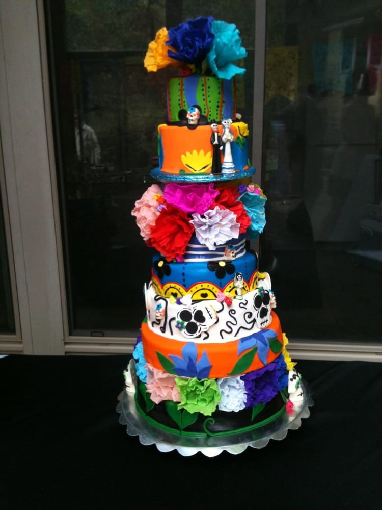 Day Of The Dead Wedding Cakes
 Day of the dead wedding cake