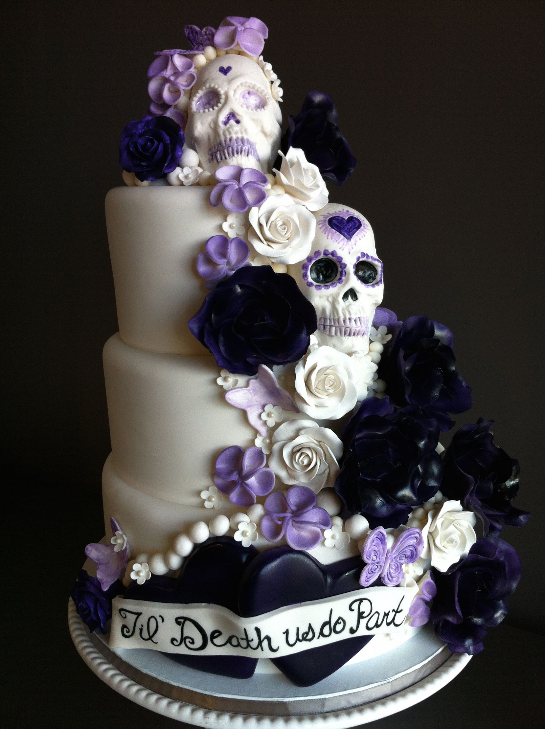 Day Of The Dead Wedding Cakes
 Day of the Dead Wedding – Cake Creations