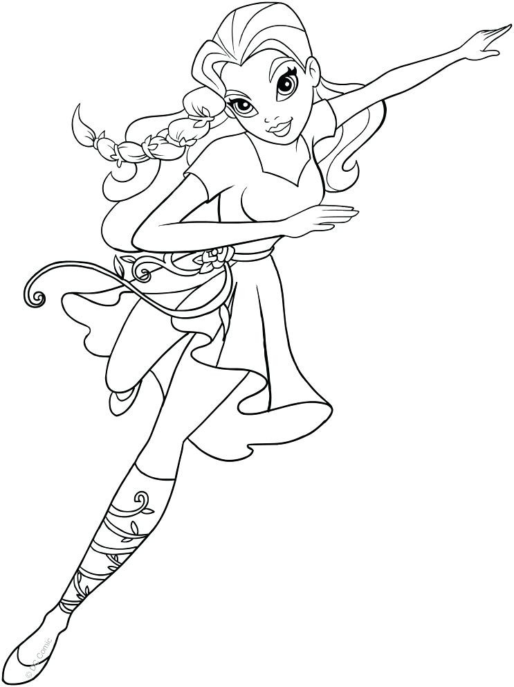 Dc Super Hero Girls Coloring Pages
 DC Superhero Girls Coloring Pages Best Coloring Pages
