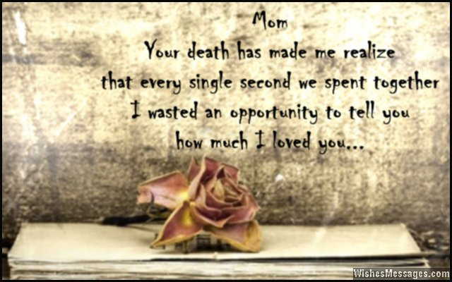Dead Mother Quotes
 For Remembering The Deceased Quotes QuotesGram