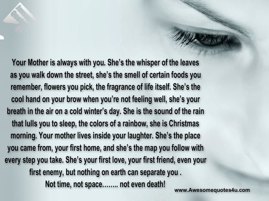 Dead Mother Quotes
 Remembering A Mothers Death Quotes QuotesGram