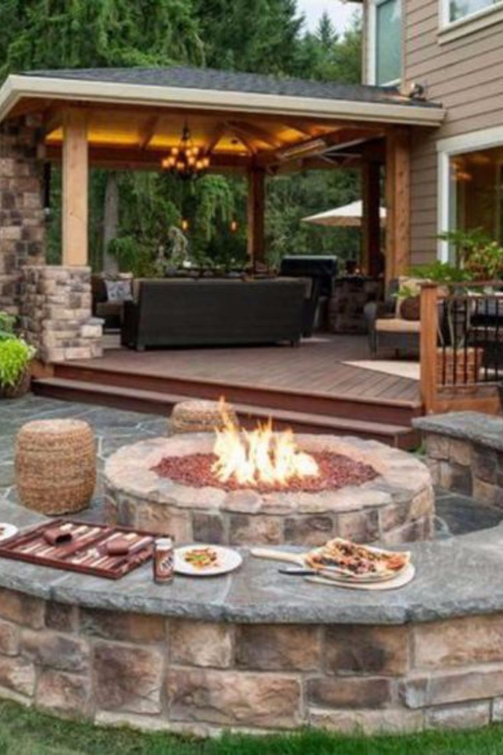Deck Fire Pit Ideas
 Backyard Fire Pit Ideas and Designs for Your Yard Deck or