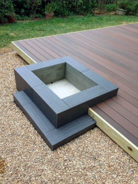 Deck Fire Pit Ideas
 Top 50 Best Deck Fire Pit Ideas Wood Safe Designs