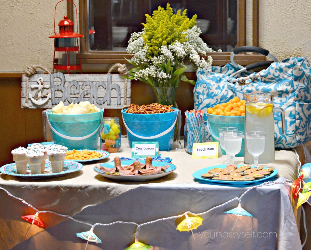 Decorating Ideas For Beach Party
 Fun Birthday Beach Party Ideas For Any Age Your Sassy Self