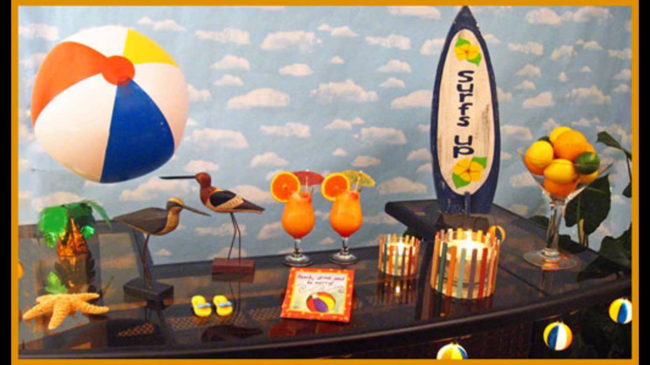 Decorating Ideas For Beach Party
 Stunning Beach party decorations ideas