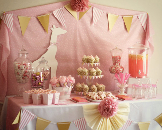 Decorating Ideas For Girl Baby Shower
 Baby Shower Decoration For Girls