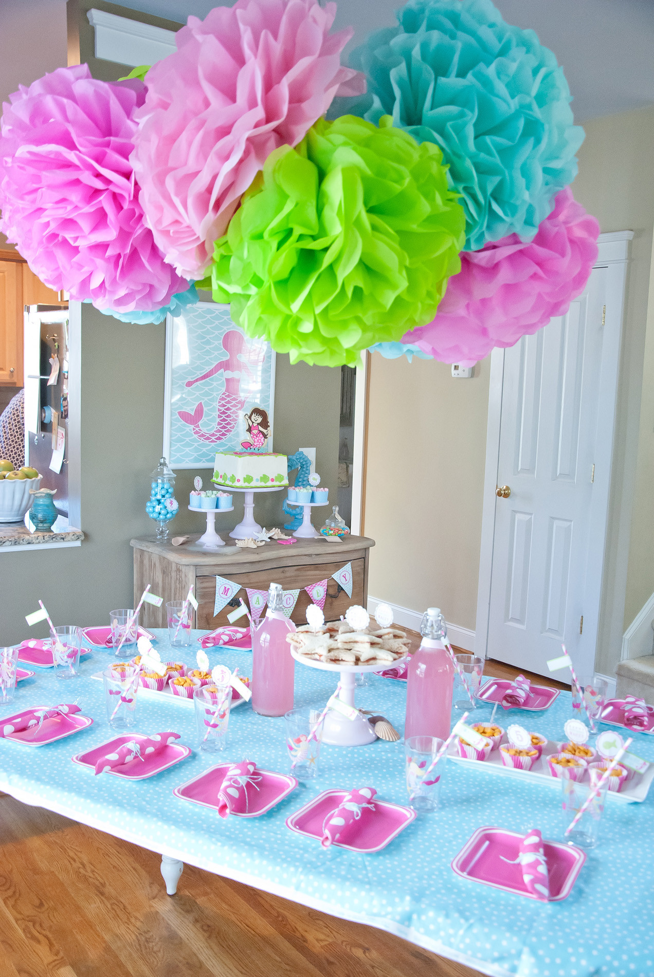 Decorations For Birthday Party
 A Dreamy Mermaid Birthday Party Anders Ruff Custom