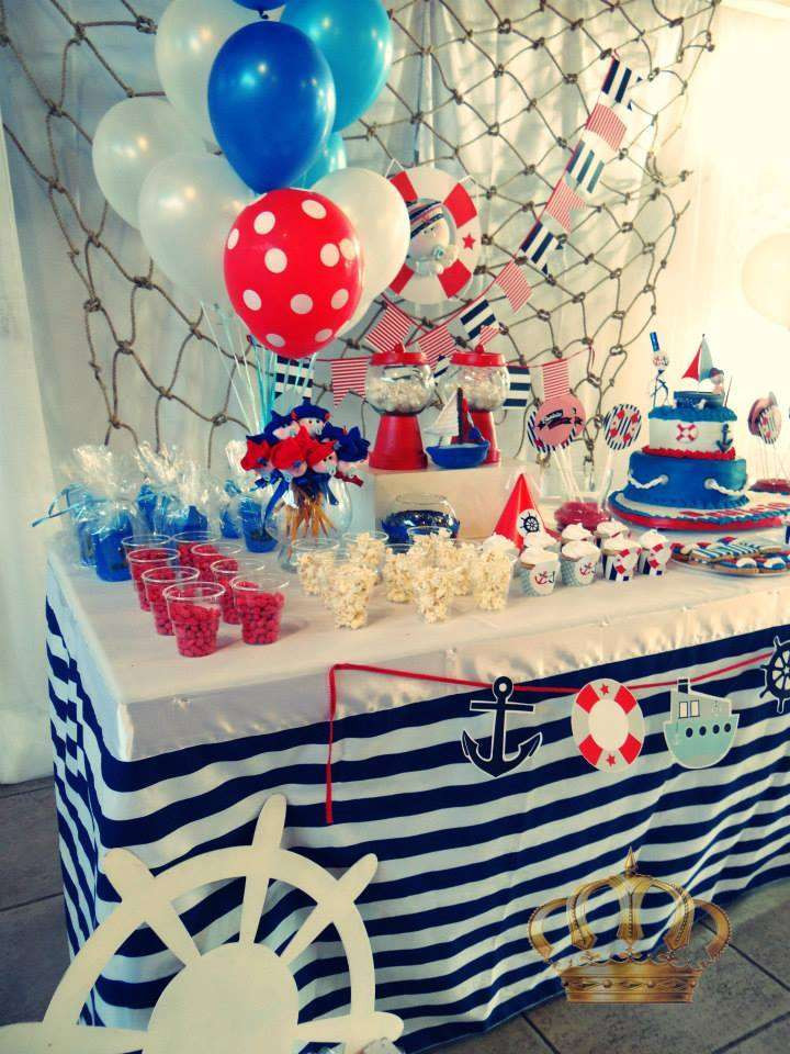 Decorations For Birthday Party
 Nautico Birthday Party Ideas 5 of 10
