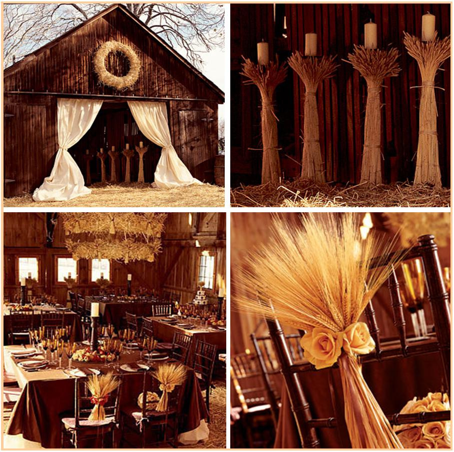 Decorations For Wedding
 ALL THAT GLITZ & GLAMOUR Your Fall Harvest Wedding