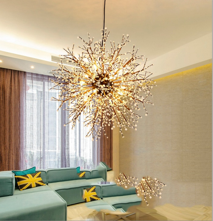 Decorative Lights For Living Room
 Creative Double Colors Multi specification Light LED Iron