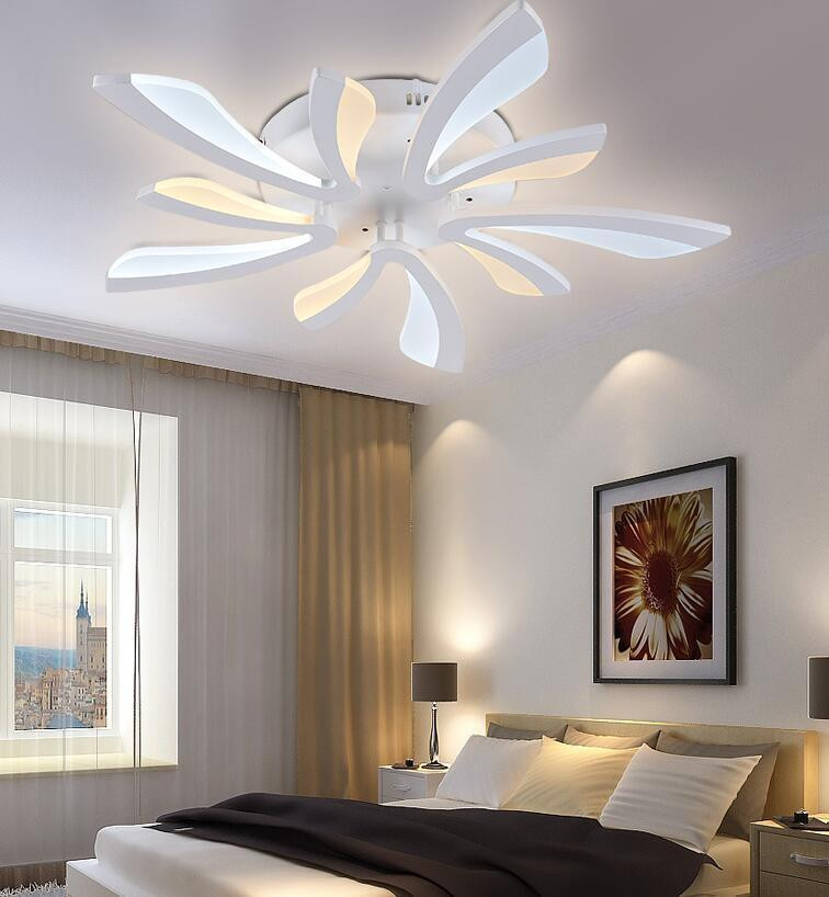 Decorative Lights For Living Room
 Modern Decor Acrylic LED Ceiling Mount Lighting Bedroom
