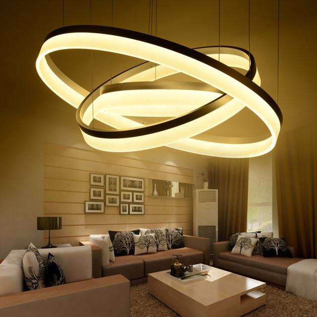 Decorative Lights For Living Room
 1 2 3 Acrylic LED Ceiling Light Home Living Room Bedroom
