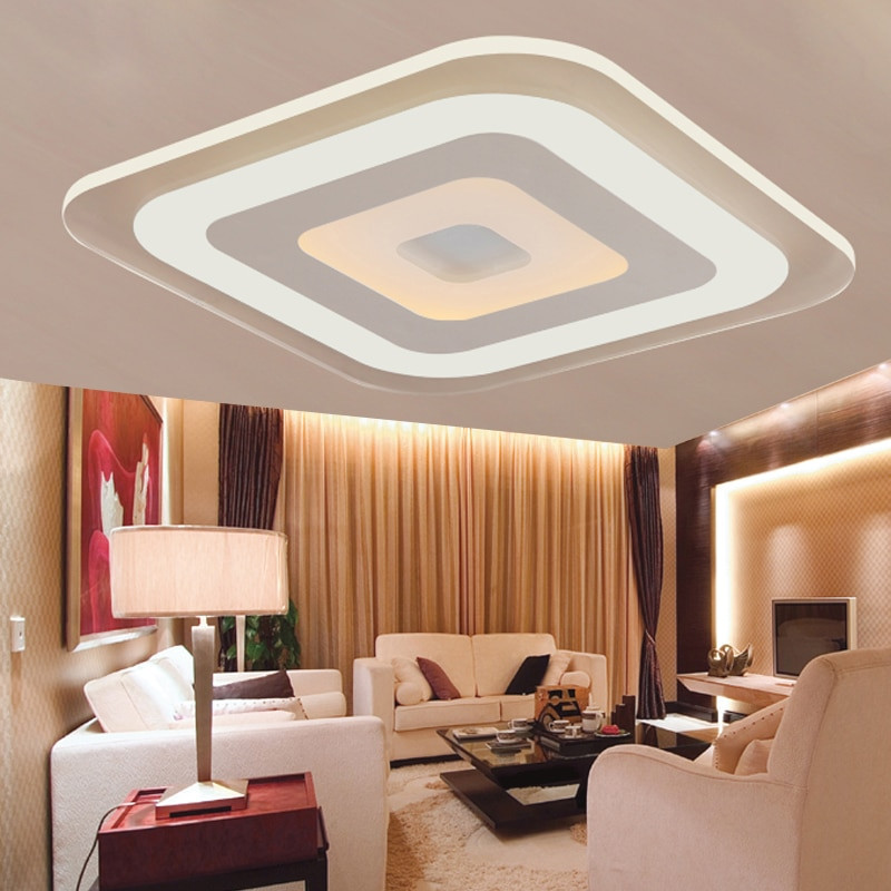 Decorative Lights For Living Room
 Modern Acrylic LED Ceiling Light Fixture Living room