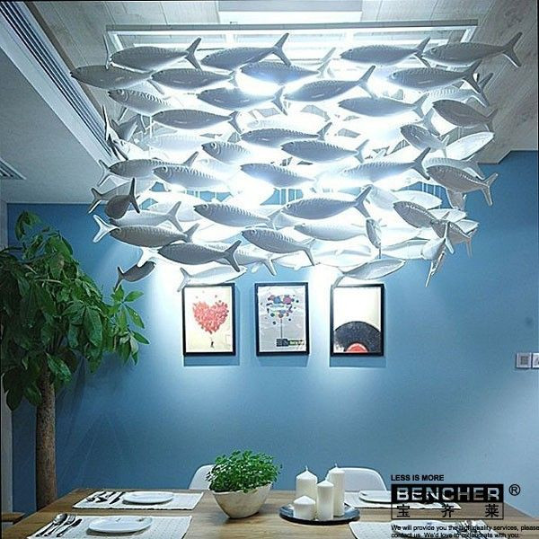 Decorative Lights For Living Room
 Simple fashion IKEA Dining room living room chandelier