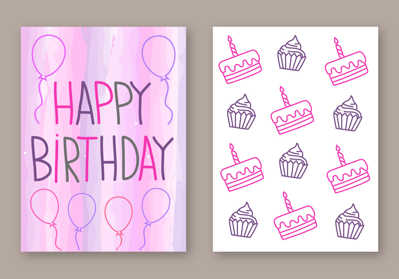 Design Birthday Cards
 Free Happy Birthday Card Vector Download Free Vectors