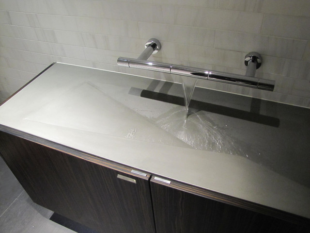 Designer Bathroom Sinks
 Concrete bathroom sink Modern Bathroom Sinks new