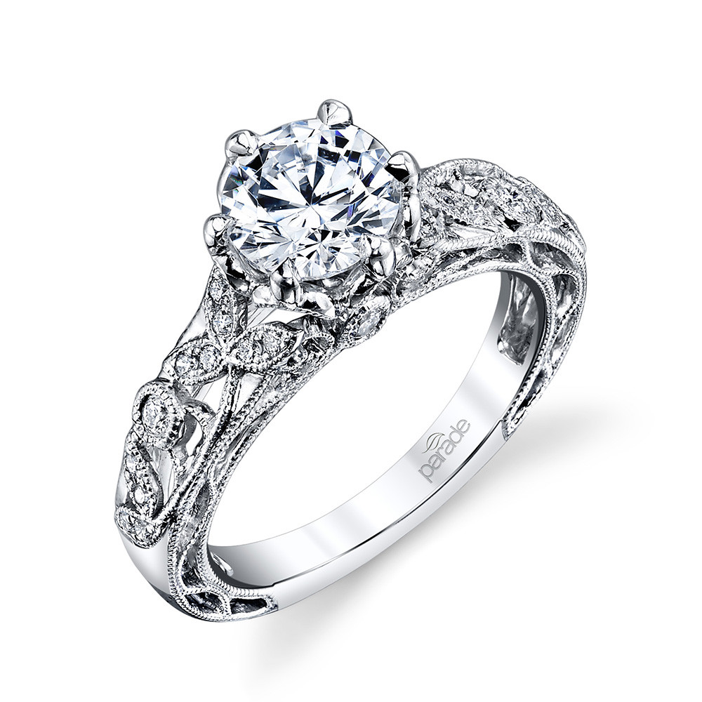 Designer Diamond Engagement Rings
 Lyria Bridal R3735 Parade Design