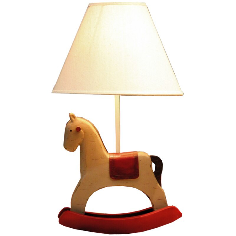 Desk Lamps For Kids Rooms
 Modern Simple Creative Shaking Horse Design Children Table