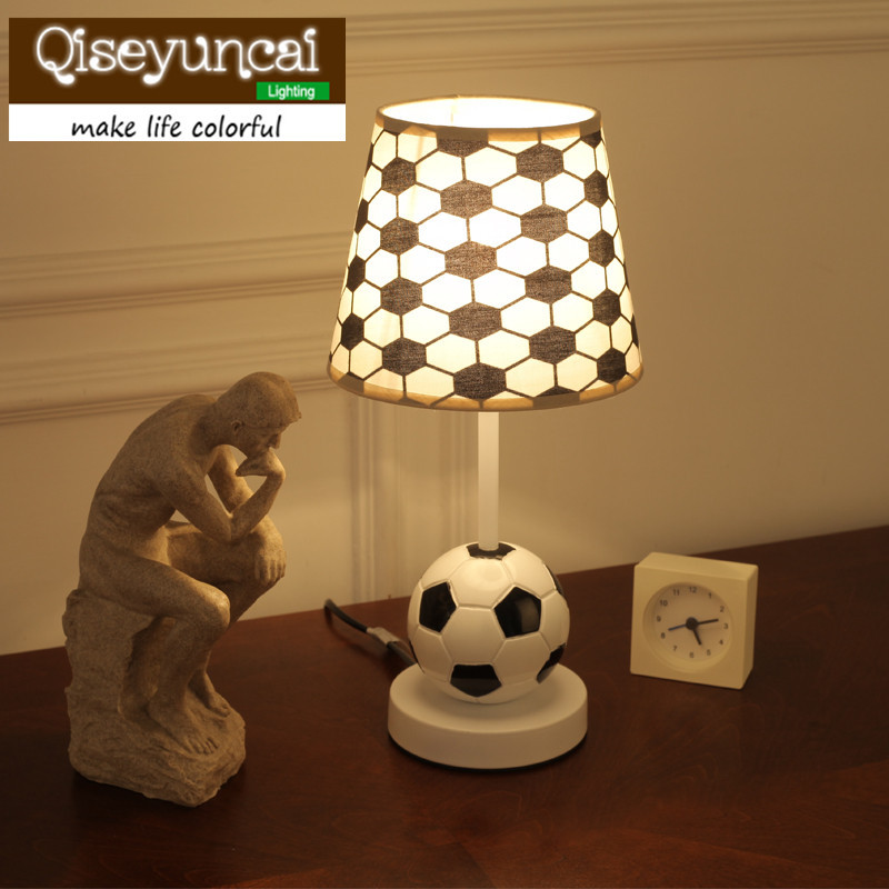 Desk Lamps For Kids Rooms
 Qiseyuncai 2018 New football children s room desk lamp