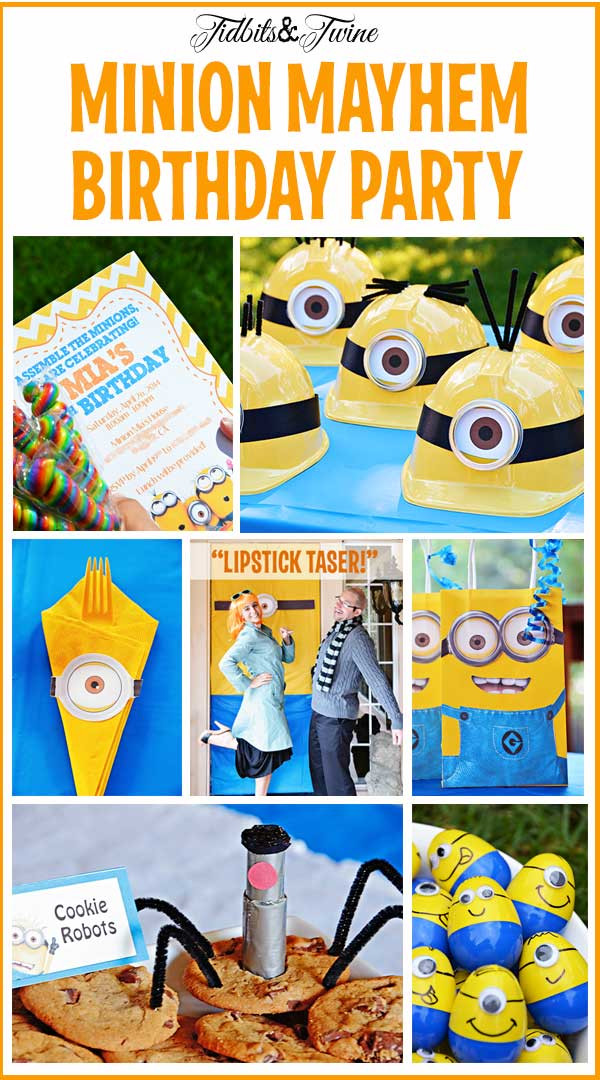 Despicable Me Party Food Ideas
 Minion Mayhem Birthday Party