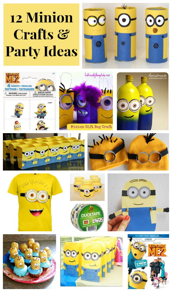 Despicable Me Party Food Ideas
 12 Despicable Me Minion Crafts & Party Ideas TheSuburbanMom