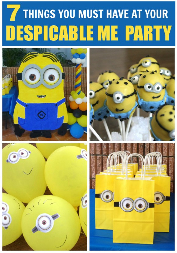 Despicable Me Party Food Ideas
 7 Things You Must Have at Your Despicable Me Party