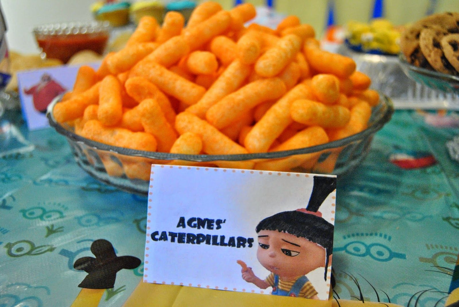 Despicable Me Party Food Ideas
 Food ideas for a Despicable Me party Labels available on