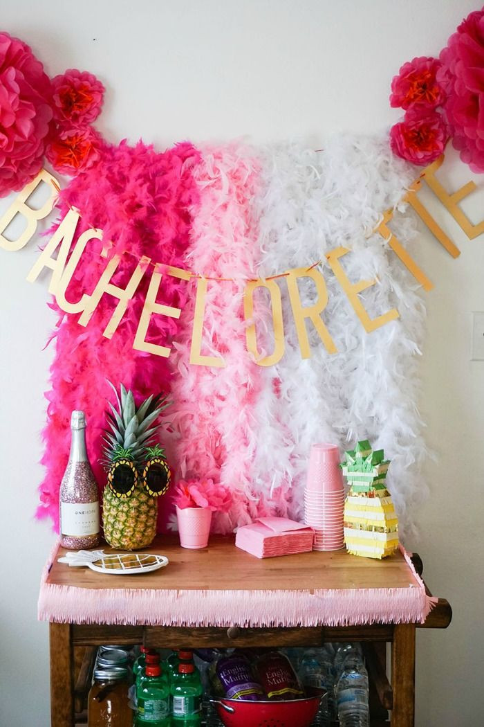 Destination Beach Themed Bachelorette Party Ideas
 So many cute decorations at this bachelorette party