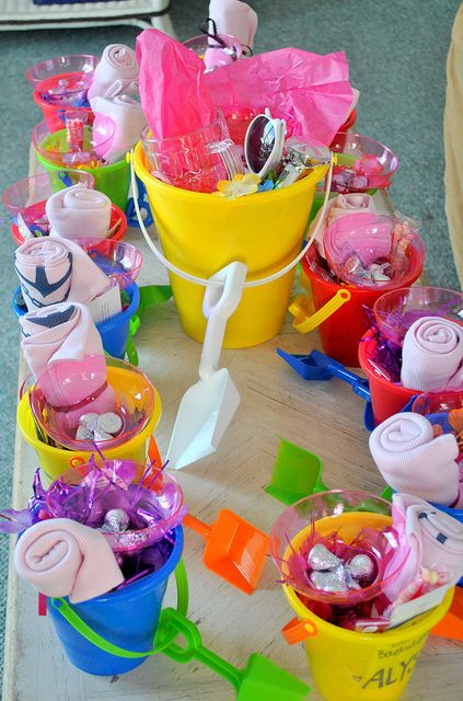 Destination Beach Themed Bachelorette Party Ideas
 Perfect for my beach bachelorette party Put favors in the