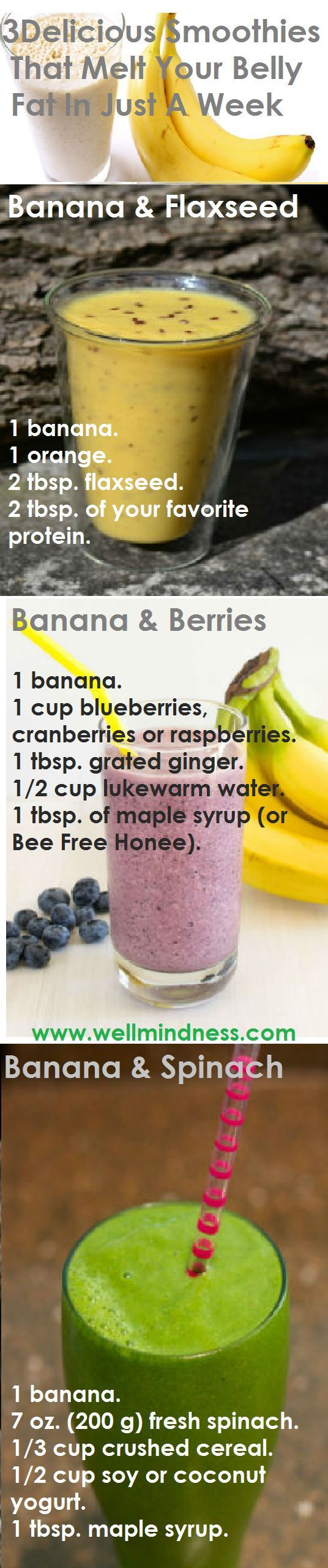 Detox Smoothies To Shed Belly Weight
 These smoothies make a real invasion of belly fat in the