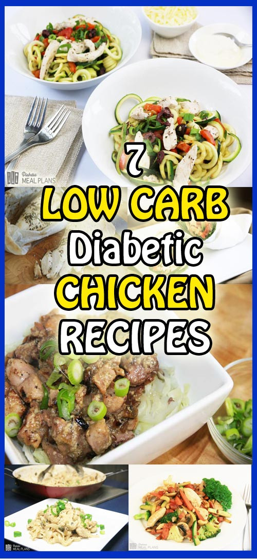 Diabetic Dinner Recipes
 7 delicious diabetic chicken recipes