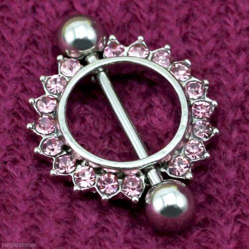 Diamond Body Jewelry
 Fashion Body Piercing Jewelry Barbell Nipple Ring Shield