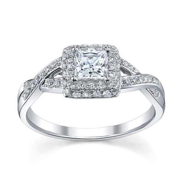 Diamond Engagement Rings Princess Cut
 Beautiful Designed Princess Cut Engagement Rings Platinum