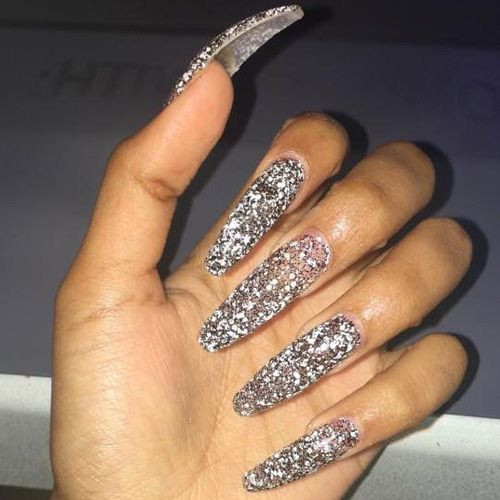 Diamond Glitter Nails
 Diamond Nails – 16 Best Diamond Nails