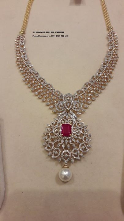 Diamond Necklace India
 Pin by Lavanya Gs on Diamonds in 2019