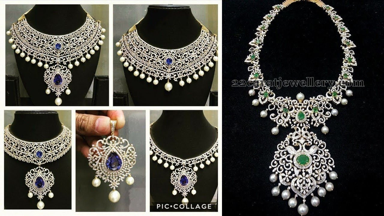 Diamond Necklace India
 Indian Diamond Necklace Designs 2019