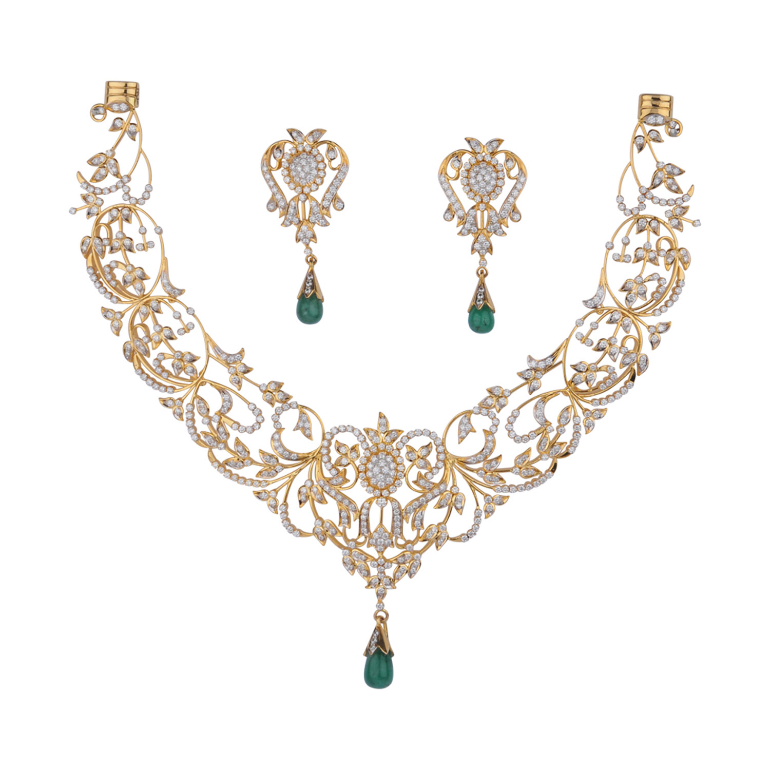 Diamond Necklace India
 Modern Indian Wedding Jewellery