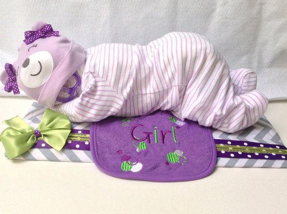 Diaper Baby Shower Gift Ideas
 Sleeping Diaper Baby Adorable for a baby shower