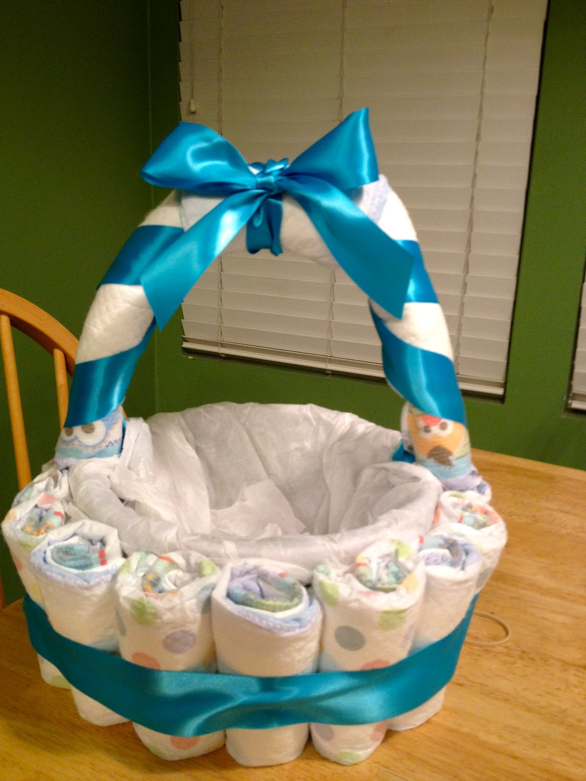 Diaper Baby Shower Gift Ideas
 Someday Baby Diaper Basket Tutorial