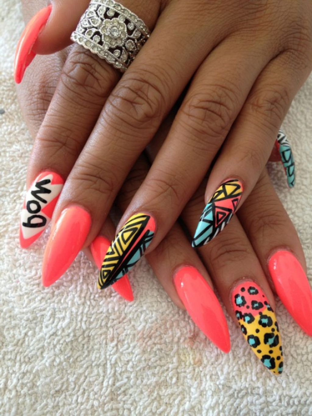 Different Nail Styles
 Pointy and Posh Top 65 Amazing Stiletto Nails