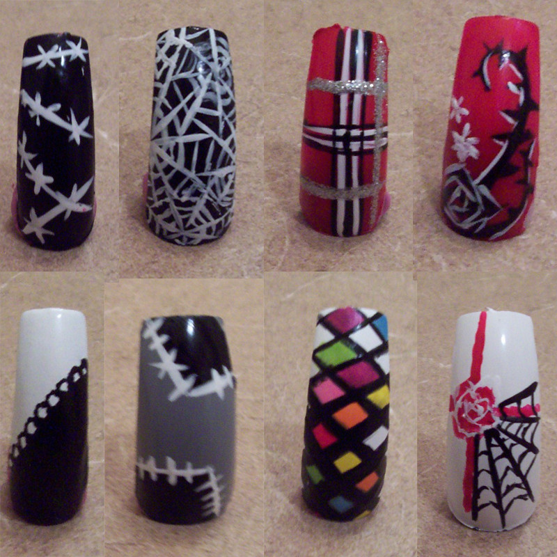 Different Types Of Nail Designs
 8 Different Types of Nails by CourtHouse on DeviantArt