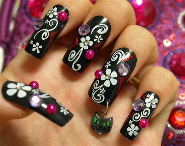 Different Types Of Nail Styles
 Different types of creative nail art designs