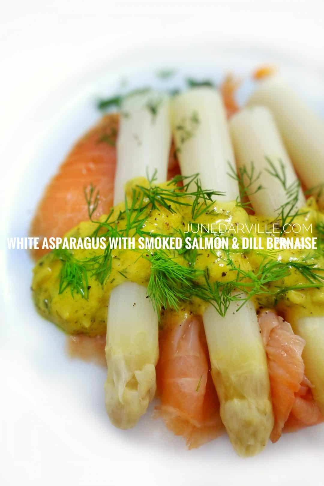 Dill Sauce For Smoked Salmon
 White Asparagus With Smoked Salmon & Dill Sauce