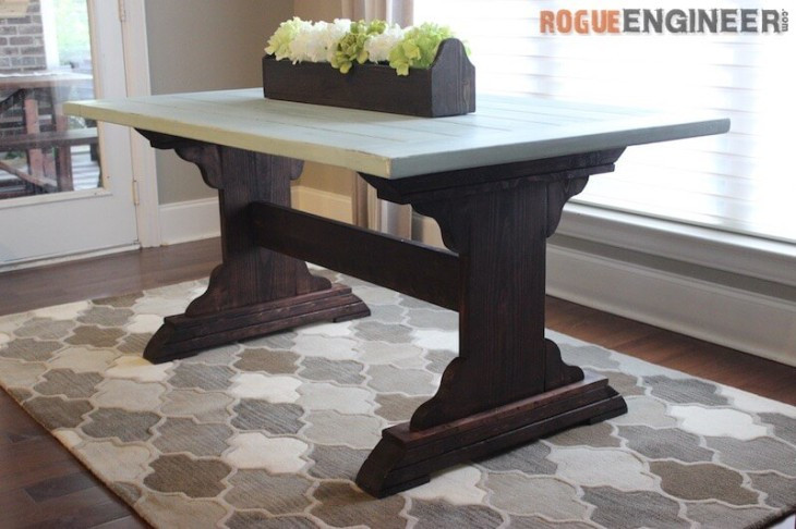 Dining Table DIY Plans
 Monastery Dining Table Free DIY Plans  Rogue Engineer