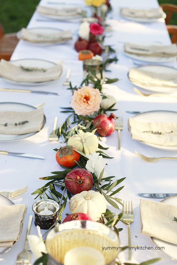 Dinner Party Centerpieces Ideas
 INSPO FOR YOUR THANKSGIVING TABLESCAPE Whitney Port